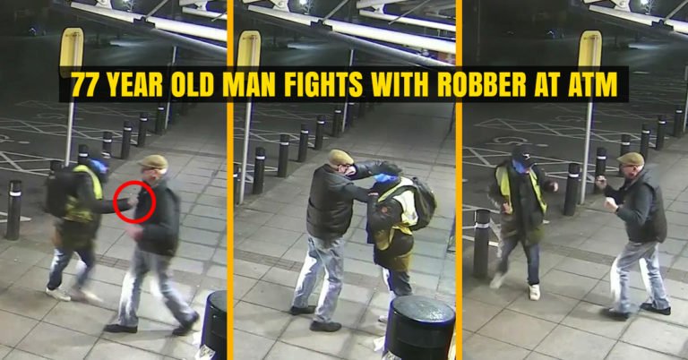 77 Year Old Man Fights With Robber