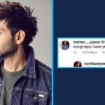 Kartik Aryan 1 lakh for replying to comment