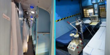 Indian Railways Converts a Train Coach into an Isolation Ward