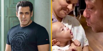 Salman Khan Playing with Arpita’s Daughter Ayat