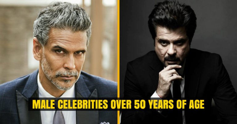 Male Celebrities Over 50 Years of Age