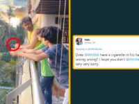 Hrithik Roshan Holding Cigarette