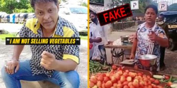 Javed Hyder Selling Vegetables