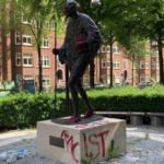Statue of Mahatma Gandhi Vandalised