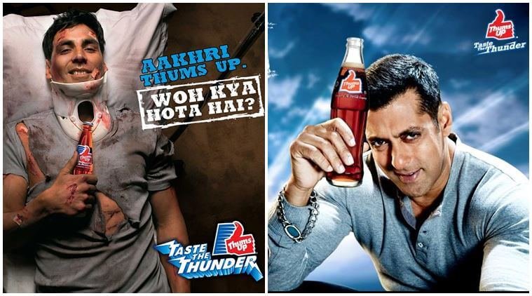 no letter 'B' in Thums Up