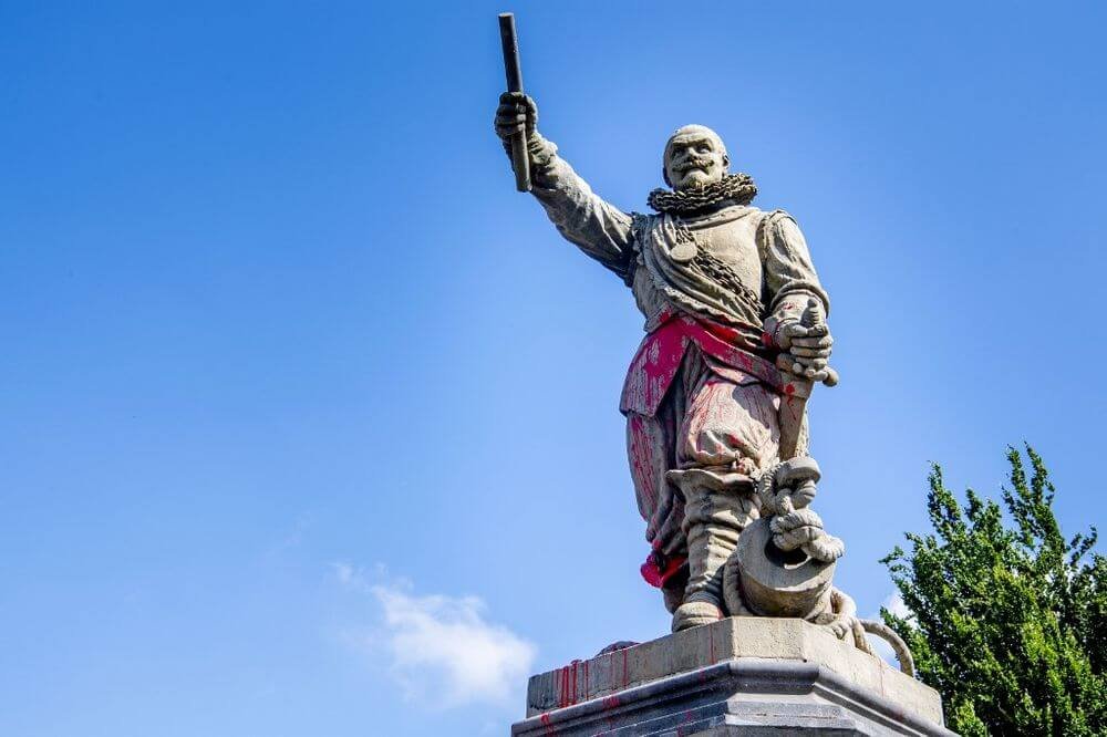 Statue of Mahatma Gandhi Vandalised