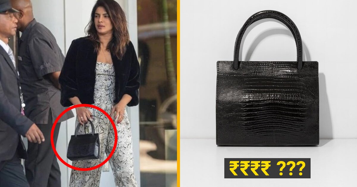 Priyanka Chopra's Oscar De La Renta Box Bag Price Is Worth Your Entire  Wardrobe