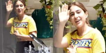 Sara Ali Khan’s Yellow Crop Top